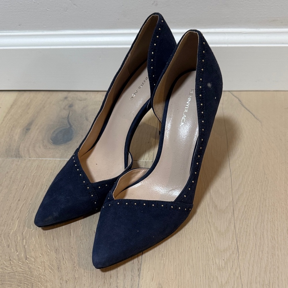 Stylish Navy Blue Women's Heels